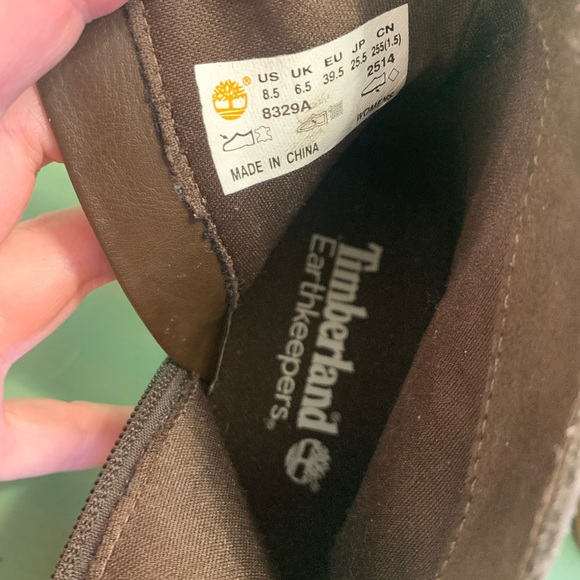 Timberland Bethel New without box zip ankle boots Brown - Picture 12 of 12